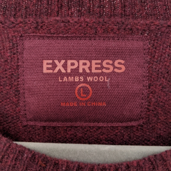 Vintage Express Argyle Sweater - Picture 2 of 3